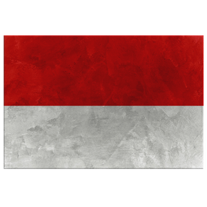Flag Of Indonesia - Blend On Canvas