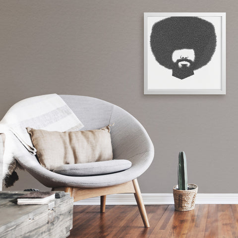 Afro Man Love - Blend On Canvas