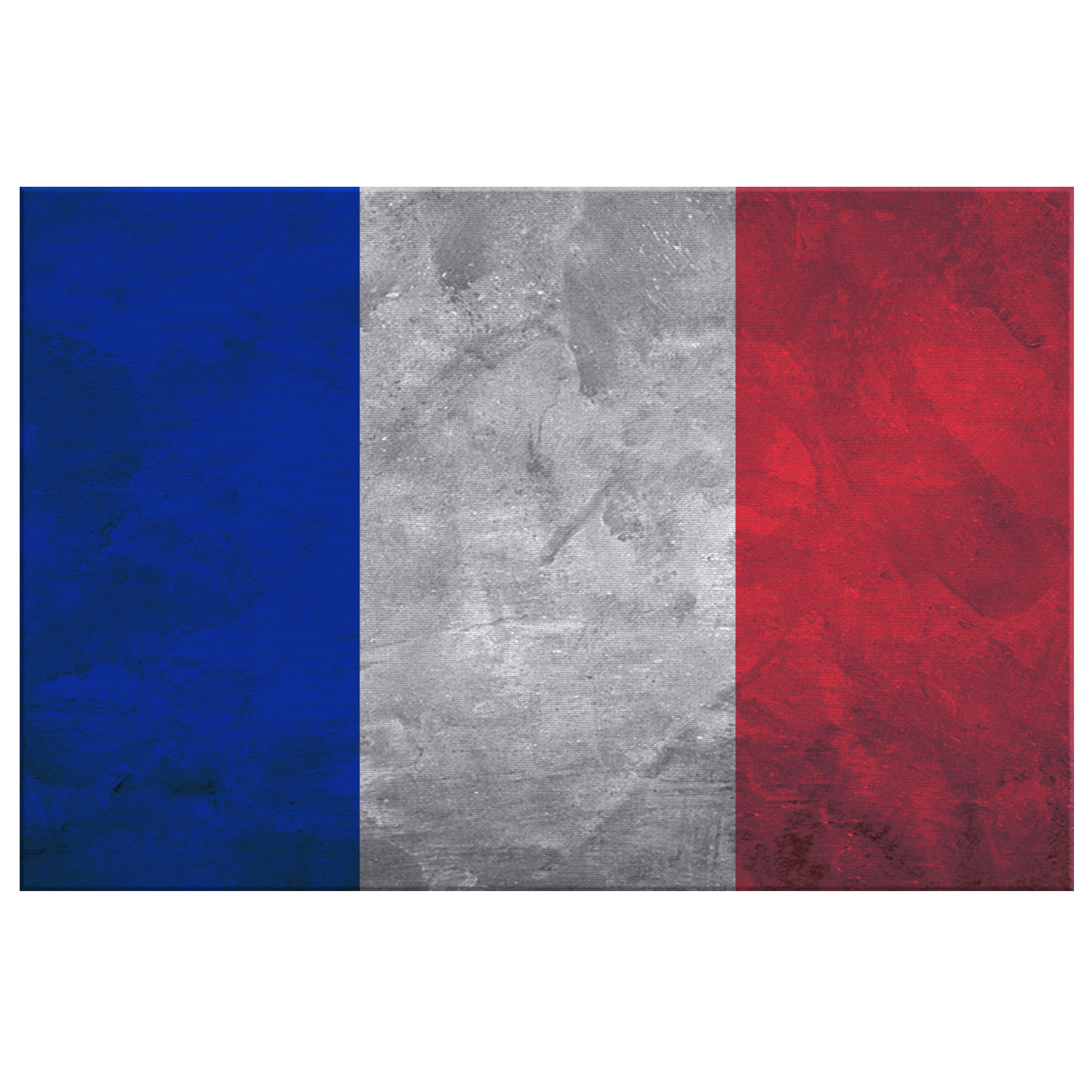 Flag Of France - Blend On Canvas