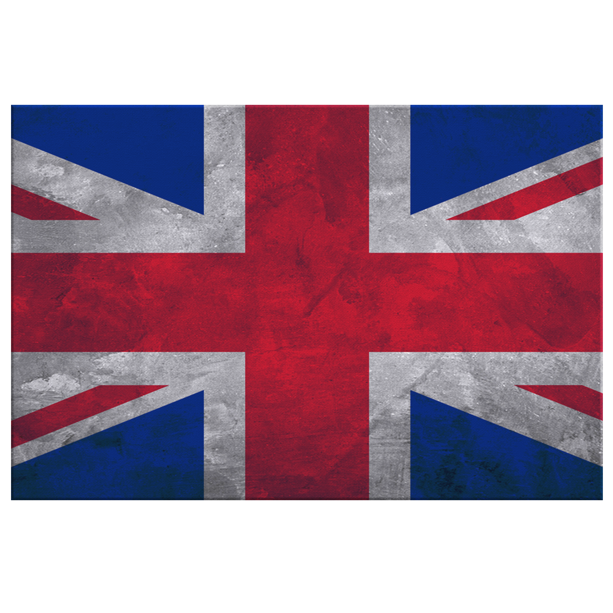 Flag Of United Kingdom - Blend On Canvas