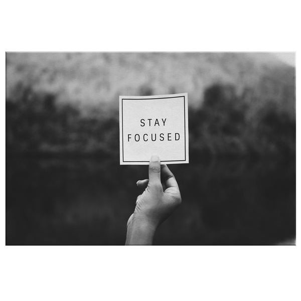 Stay Focused - Blend On Canvas