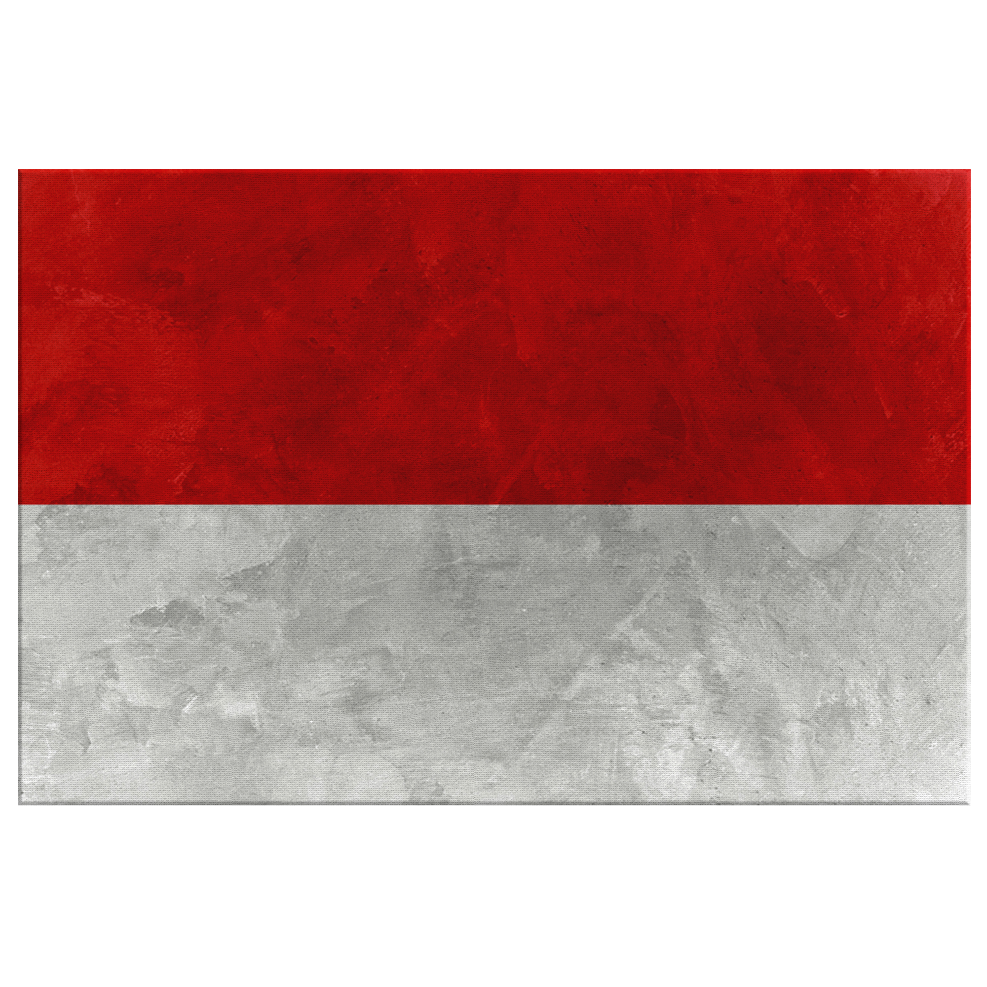 Flag Of Indonesia - Blend On Canvas