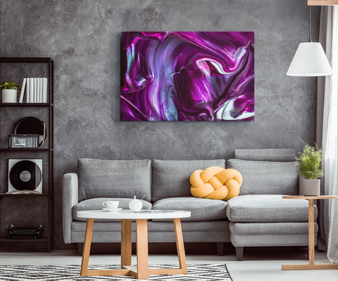 Purple Touch - Blend On Canvas