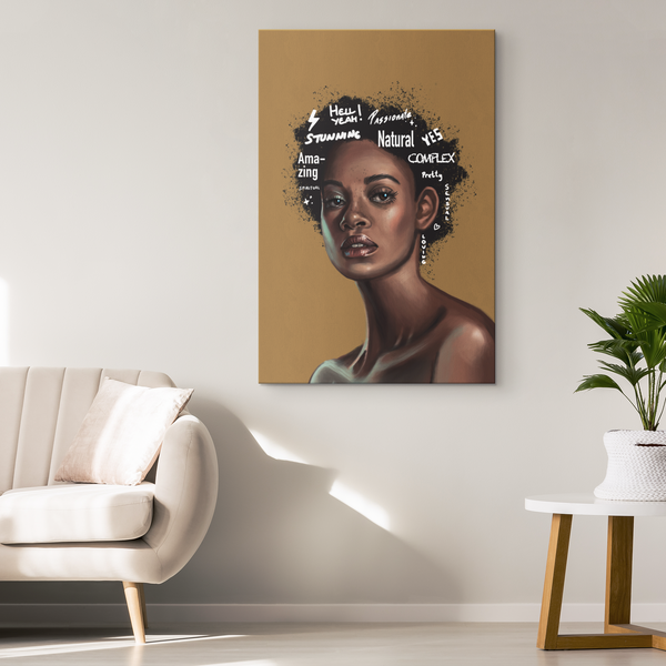 Afro Centric Glow - Blend On Canvas