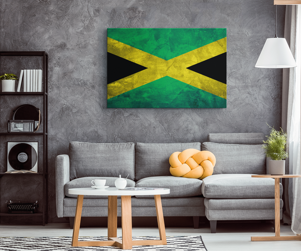 Flag of Jamaica - Blend On Canvas