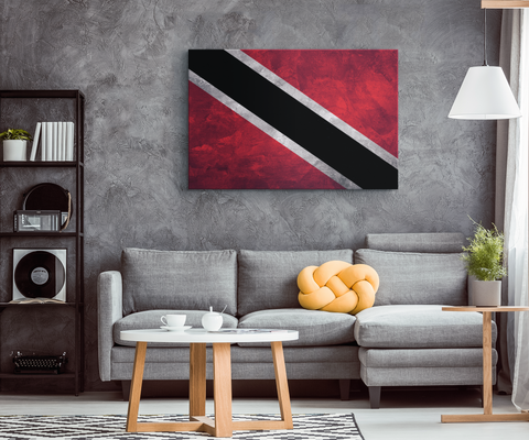 Flag Of Trinidad & Tobago - Blend On Canvas
