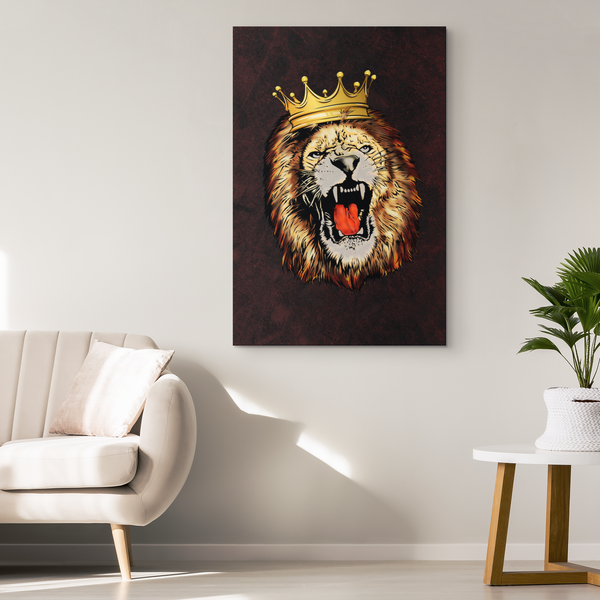 The Lion King - Blend On Canvas
