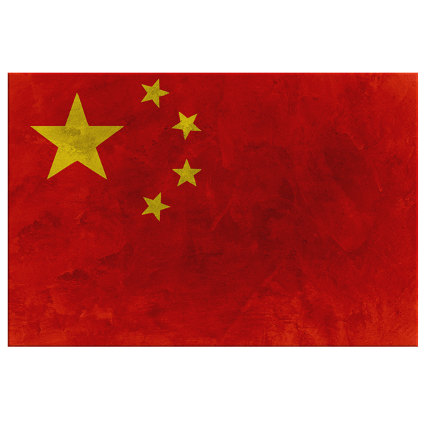 Flag Of China - Blend On Canvas